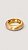 Bracelete Redondo Metal Escovado Banho Ouro 18K - Imagem 1
