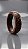 Bracelete Madeira Redondo Trabalhado Marrom - Imagem 3