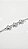 Colar Alongado Volta Cristal Prata - Imagem 3