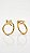 Brinco Insp Cartier Prego Dourado - Imagem 2