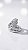 Brinco Ear Cuff Duplo Cravejado Zircônia Prata - Imagem 2