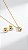 Conjunto Mini Gota Dourado - Imagem 2