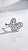 Brinco Ear Cuff Coração Zircônia Prata - Imagem 2