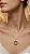Conjunto Colar e Argolas Insp Cartier Clash Dourado - Imagem 5