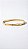 Bracelete Love Slim CT Zircônia Dourado Aço - Imagem 1