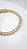 Pulseira Riviera Quadrado 4mm Zircônias Dourado Fecho Gravata - Imagem 1
