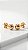 Brinco Mini Bolinha Dourado Aço - Imagem 2