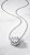 Colar Ponto de Luz Halo Pedra 7.5mm Moissanite Cravejado Prata 925 - Imagem 1
