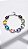 Pulseira Chatons Cristal Coloridos Aço Prata - Imagem 2