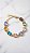 Pulseira Chatons Cristal Coloridos Aço Dourado - Imagem 1