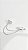 Brinco Ponto de Luz Ear Cuff Zircônia Prata 925 - Imagem 3