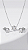 Conjunto Pedra P Moissanite 3x 0.8ct Ponto de Luz 6 Pontas Prata 925 - Imagem 1