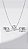 Conjunto Pedra PP Moissanite 1.6ct/0.8ct Ponto de Luz 6 Pontas Prata 925 - Imagem 1