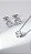 Conjunto Pedra PP Moissanite 1.6ct/0.8ct Ponto de Luz 6 Pontas Prata 925 - Imagem 3