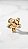Broche Para Botões Flor Dourada - Imagem 3