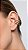 Brinco Ear Cuff Triplo Zircônias Cravejadas Dourado - Imagem 1