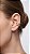 Brinco Ear Cuff Voltas Zircônias Dourado - Imagem 1