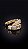 Brinco Ear Cuff Serpente BV Cravejado Zircônias Dourado - Imagem 3