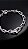 Pulseira Elos Mini Cravejado Zircônias Prata - Imagem 1