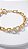 Pulseira Elos Mini Cravejado Zircônias Dourado - Imagem 2