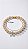 Pulseira Flores Zircônias Banho Ouro 18K - Imagem 4