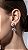 Brinco Duplo Virginia Máxi Ear Jacket 4 Garras Prata 925 Zircônia - Imagem 1