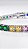 Pulseira Riviera Quadrada Premium Zircônias Coloridas 4 Garras Prata Fecho Gravata - Imagem 3