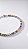 Pulseira Riviera Quadrada Zircônias Coloridas 4 Garras Aço Prata Ajustável - Imagem 3
