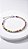 Pulseira Riviera Quadrada Zircônias Coloridas 4 Garras Aço Prata Ajustável - Imagem 1