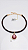 Colar Cordão Encerado Café Pingente Gota Cristal Rose Banho Ouro 18K - Imagem 4