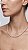 Colar Riviera Moissanite 0.1ct 3 Pontas 3mm Prata 925 - Imagem 4