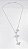 Colar Estrela Canopus Moissanite Pavê Prata 925 - Imagem 3