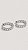 Brinco Argola Click Moissanite 0.1ct Prata 925 - Imagem 4
