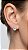 Brinco Ponto de Luz Oval Moissanite 1.5ct 4 Pontas Prata 925 - Imagem 3