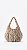 Bolsa Bag Sato Hobo Crochet Pelos Mescla Vinho & Bege - Imagem 1