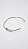 Bracelete Prego Slim Cravejado Zircônias Banho Ródio Branco - Imagem 5
