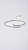 Bracelete Prego Slim Cravejado Zircônias Banho Ródio Branco - Imagem 6