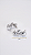 Brinco Esferas Com Pedra Zircônia Ear Cuff Banho Ródio Branco - Imagem 3