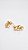 Brinco Esferas Com Pedra Zircônia Ear Cuff Banho Ouro 18K - Imagem 2