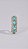 Brinco Piercing Fake Zircônias Azul Banho Ouro 18K - Imagem 4