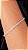 Pulseira Riviera Navete Zircônias 5mm Banho Ródio Branco - Imagem 1