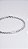 Pulseira Riviera Navete Zircônias 5mm Banho Ródio Branco - Imagem 2