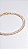 Pulseira Riviera Baguete 3mm Zircônias Banho Ouro 18K - Imagem 1