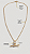 Colar T-Bar Prata 925 Banho Ouro 18K Pedra Moissanite 0.3ct - Imagem 4