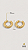 Brinco Argola Mini Bold Click Banho Ouro 18K Aço - Imagem 3