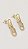 Brinco Clips Cravejado Zircônia Banho Ouro 18K - Imagem 1
