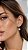 Brinco Duplo Virginia Médio Ear Jacket 4 Garras Zircônia Banho Ouro 18K - Imagem 4