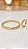 Conjunto Pulseira e Anel CT Clash Banho Ouro 18K - Imagem 1