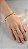 Conjunto Pulseira e Anel CT Clash Banho Ouro 18K - Imagem 2