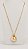 Colar Alongado Corrente Pingente Bold Banho Ouro 18K - Imagem 3